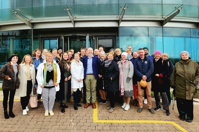 Hiiumaa delegation from Estonia visit Ireland